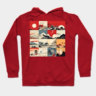 JAPANESE WOODBLOCK PRINTS Hoodie